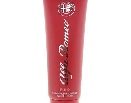 Alfa Romeo Red Hair and Body Shower Gel 400ml For Discount