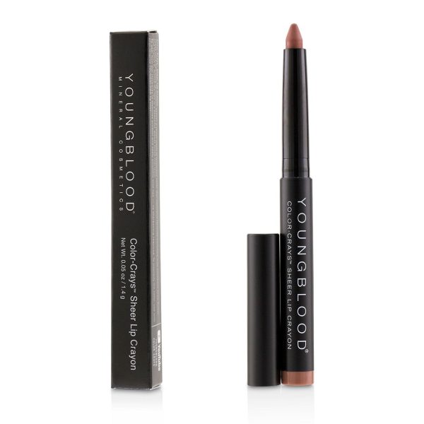 Youngblood Color Crays Sheer Lip Crayon - # Redwood  1.4g 0.05oz Online Sale