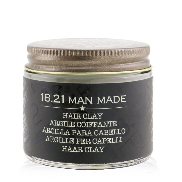 18.21 Man Made Clay - # Sweet Tobacco (Matte Finish   Medium Hold)  56.7g 2oz on Sale