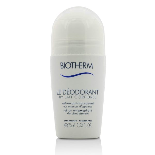 Biotherm Le Deodorant By Lait Corporel Roll-On Antiperspirant  75ml 2.5oz Cheap