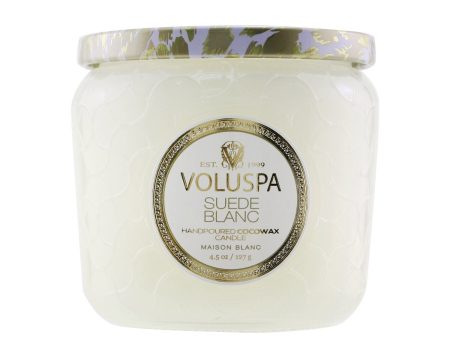 Voluspa Petite Jar Candle - Suede Blanc  127g 4.5oz Online