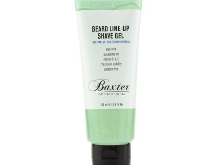 Baxter Of California Beard Line-Up Shave Gel (Transparent Non-Foaming Formula)  100ml 3.4oz Online