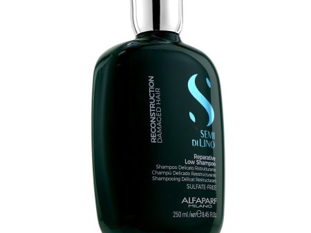 AlfaParf Semi Di Lino Reconstruction Reparative Low Shampoo (Damaged Hair)  250ml 8.45oz Online now