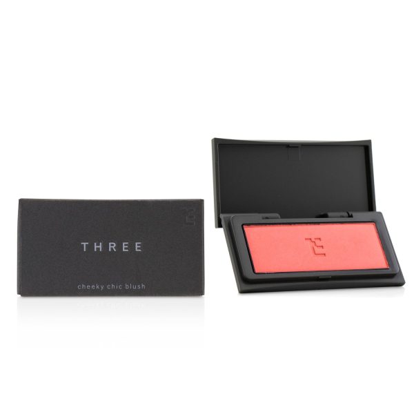 THREE Cheeky Chic Blush - # 09 Sound So Sweet (Innocent & Soft Sugary Pink)  4g 0.14oz Hot on Sale