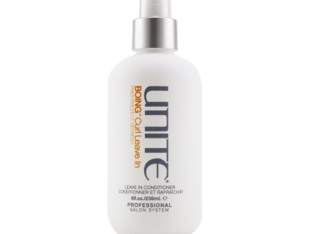 Unite BOING Curl Leave In (Prep. Protect. Refresh)  236ml 8oz Supply