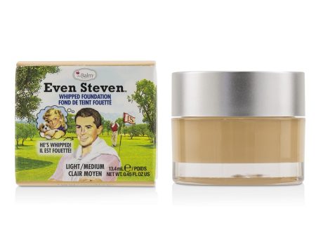 TheBalm Even Steven Whipped Foundation - # Light Medium  13.4ml 0.45oz For Discount