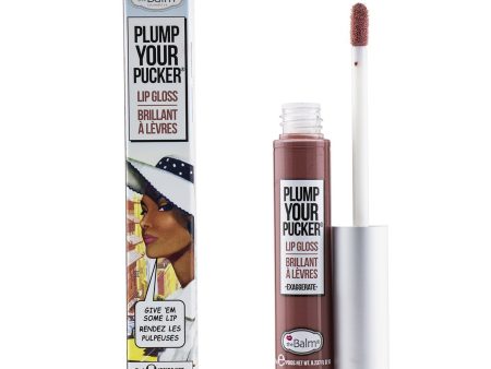 TheBalm Plum Your Pucker Lip Gloss - # Exaggerate  7ml 0.237oz Supply