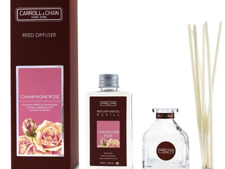 The Candle Company (Carroll & Chan) Reed Diffuser - Champagne Rose  100ml 3.38oz Online