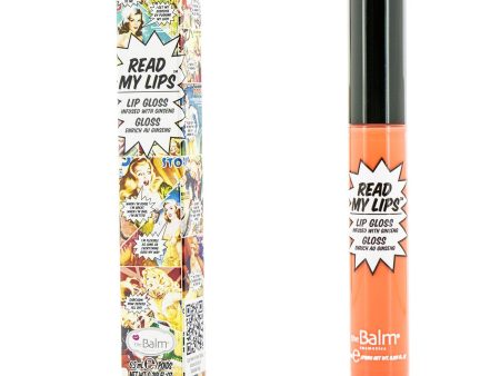 TheBalm Read My Lips (Lip Gloss Infused With Ginseng) - #Pop!  6.5ml 0.219oz Online