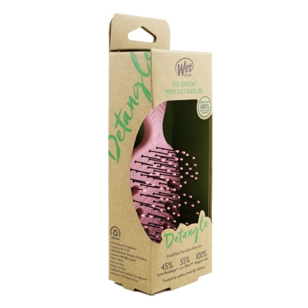 Wet Brush Go Green Mini Detangler - # Pink  1pc Cheap