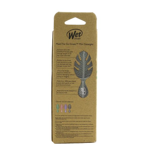 Wet Brush Go Green Mini Detangler - # Grey  1pc Online Sale