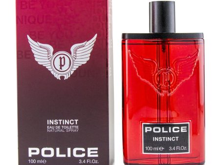 Police Instinct Eau De Toilette Spray  100ml 3.4oz Online now