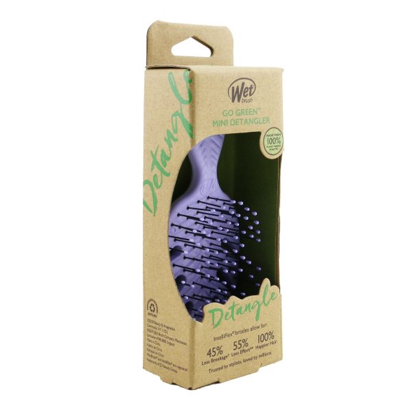 Wet Brush Go Green Mini Detangler - # Purple  1pc For Cheap