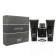 Montblanc Explorer Coffret : Eau De Perfum Spray 100ml 3.3oz + After Shave Balm 100ml 3.3oz + Shower Gel 100ml 3.3oz  3pcs Fashion