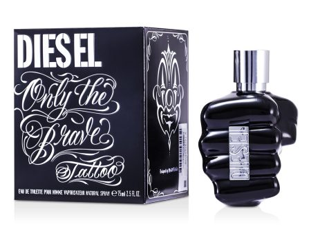 Diesel Only The Brave Tattoo Eau De Toilette Spray  75ml 2.5oz Online