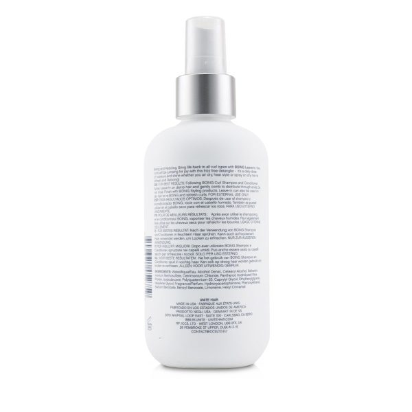 Unite BOING Curl Leave In (Prep. Protect. Refresh)  236ml 8oz Supply