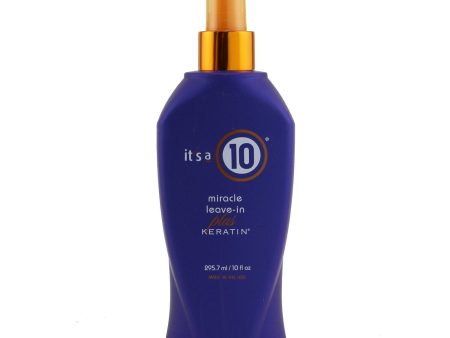 It s A 10 Miracle Leave-In Plus Keratin  295.7ml 10oz Hot on Sale