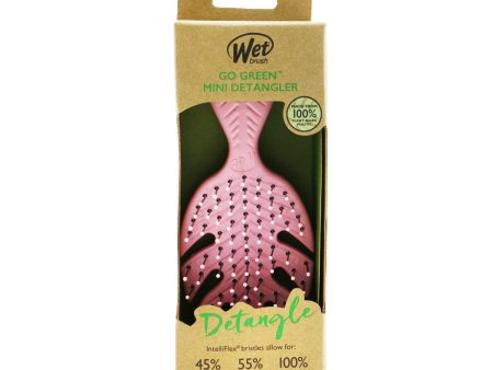 Wet Brush Go Green Mini Detangler - # Pink  1pc Cheap