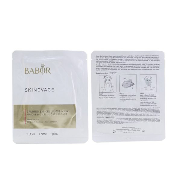 Babor Skinovage [Age Preventing] Calming Bio-Cellulose Mask - For Sensitive Skin (Salon Size)  10pcs Online Sale