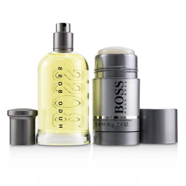 Hugo Boss Boss Bottled Coffret: Eau De Toilette Spray 100ml 3.3oz + Deodorant Stick 70g 2.4oz  2pcs on Sale