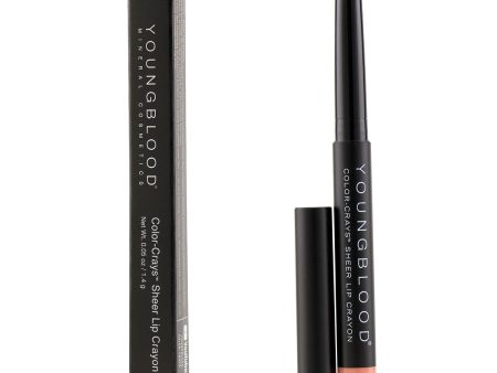 Youngblood Color Crays Sheer Lip Crayon - # Laguna Glow  1.4g 0.05oz Hot on Sale