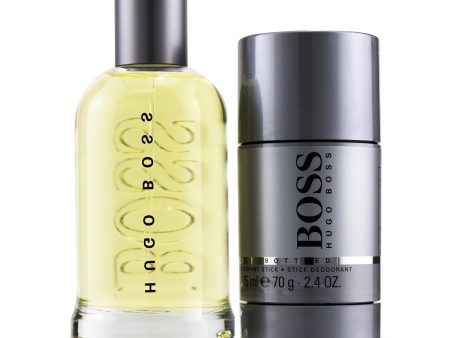 Hugo Boss Boss Bottled Coffret: Eau De Toilette Spray 100ml 3.3oz + Deodorant Stick 70g 2.4oz  2pcs on Sale