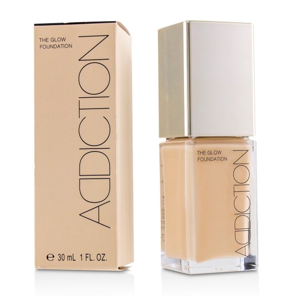 ADDICTION The Glow Foundation SPF 20 - # 011 (Warm Sand)  30ml 1oz Online Hot Sale