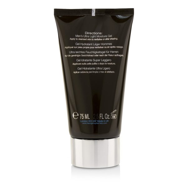 The Organic Pharmacy Men Ultra Light Moisture Gel - Hydrate & Refresh - For Normal & Oily Skin  75ml 2.5oz Hot on Sale