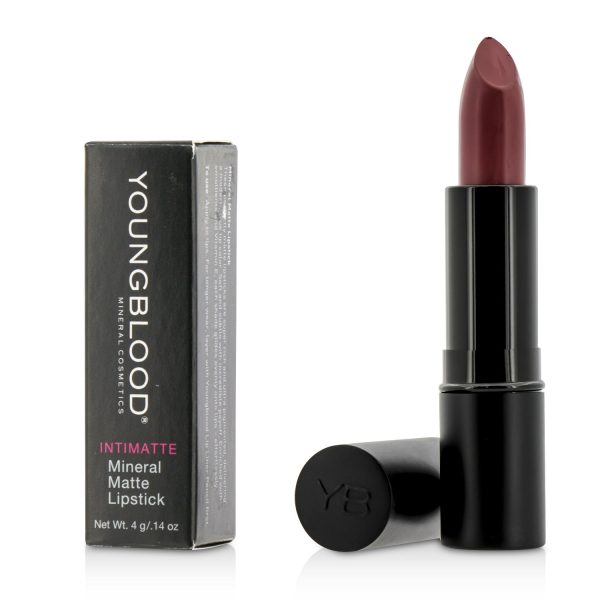 Youngblood Intimatte Mineral Matte Lipstick - #Flirt  4g 0.14oz Hot on Sale