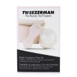 Tweezerman Bright Complexion Prep Set: Complexion Cleansing Brush + Bright Complexion Facial Dermaplaner + No Slip Skincare Tool + Bag  3pcs + 1 Bag Sale