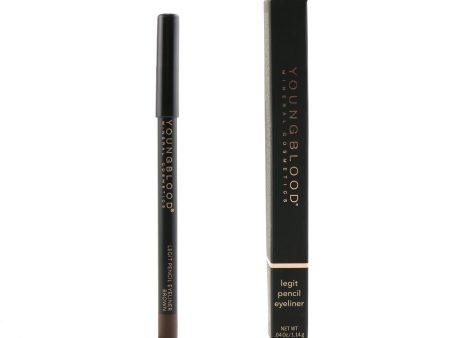 Youngblood Legit Pencil Eyeliner - # Brown  1.14g 0.04oz Online Sale