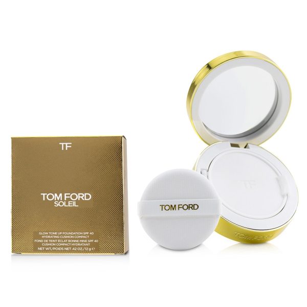 Tom Ford Soleil Glow Tone Up Hydrating Cushion Compact Foundation SPF40 - # 7.8 Warm Bronze  12g 0.42oz For Discount