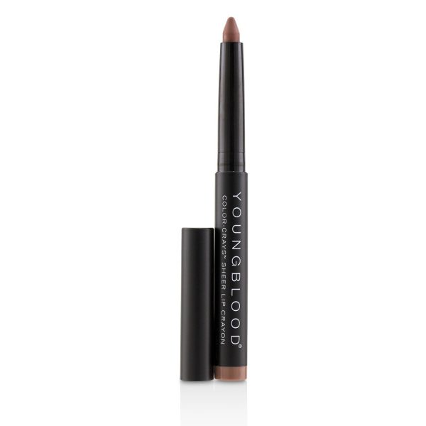 Youngblood Color Crays Sheer Lip Crayon - # Redwood  1.4g 0.05oz Online Sale