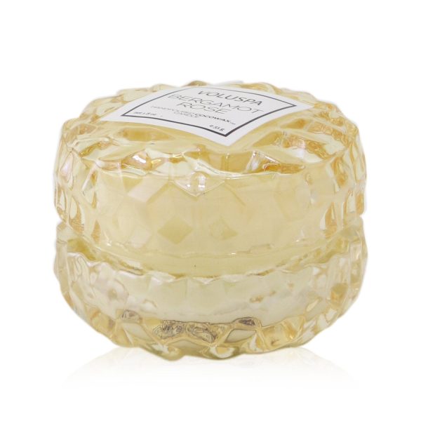 Voluspa Macaron Candle - Bergamot Rose  51g 1.8oz Online Hot Sale