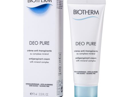 Biotherm Deo Pure Antiperspirant Cream  75ml 2.53oz For Sale