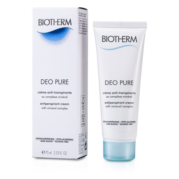 Biotherm Deo Pure Antiperspirant Cream  75ml 2.53oz For Sale