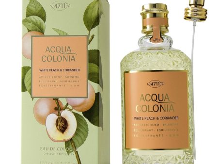 4711 Acqua Colonia White Peach & Coriander Eau De Cologne Spray  170ml 5.7oz For Discount