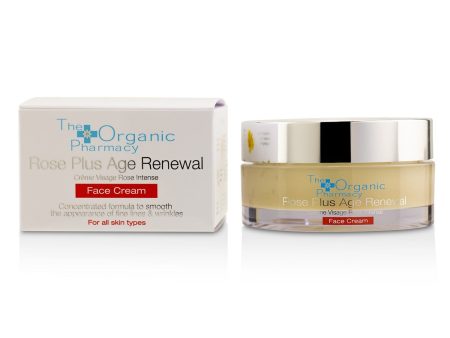 The Organic Pharmacy Rose Plus Age Renewal Face Cream  50ml 1.69oz Online now