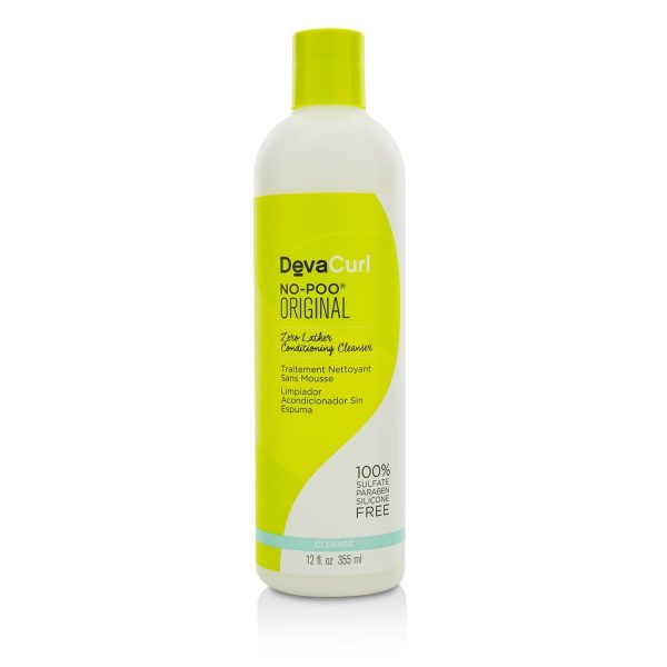 DevaCurl No-Poo Original (Zero Lather Conditioning Cleanser - For Curly Hair)  355ml 12oz Online Hot Sale