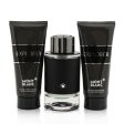 Montblanc Explorer Coffret : Eau De Perfum Spray 100ml 3.3oz + After Shave Balm 100ml 3.3oz + Shower Gel 100ml 3.3oz  3pcs Fashion