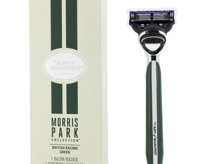 The Art Of Shaving Morris Park Collection Razor - British Racing Green  1pc Supply