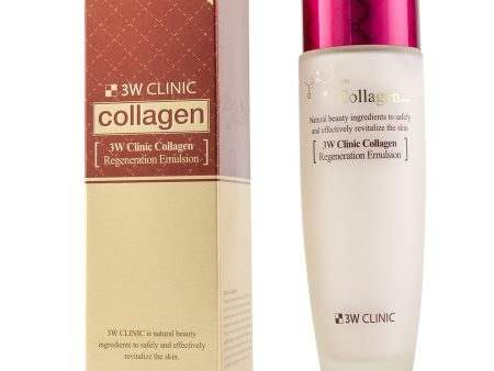 3W Clinic Collagen Regeneration Emulsion  150ml 5oz Online now