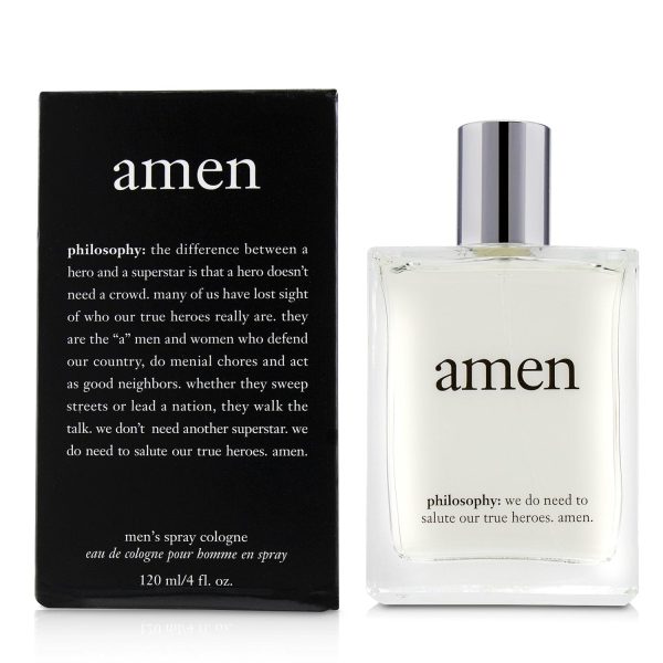 Philosophy Amen Eau De Cologne Spray  120ml 4oz Online now