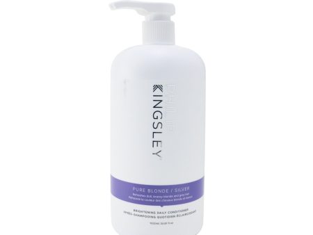 Philip Kingsley Pure Blonde  Silver Brightening Daily Conditioner  1000ml 33.8oz on Sale