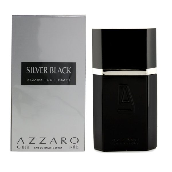 Loris Azzaro Silver Black Eau De Toilette Spray  100ml 3.4oz Cheap