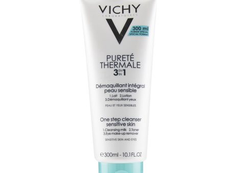 Vichy Purete Thermale 3 In 1 One Step Cleanser (For Sensitive Skin)  300ml 10.1oz Online