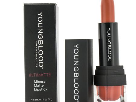 Youngblood Intimatte Mineral Matte Lipstick - #Flirt  4g 0.14oz Hot on Sale