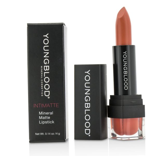 Youngblood Intimatte Mineral Matte Lipstick - #Flirt  4g 0.14oz Hot on Sale