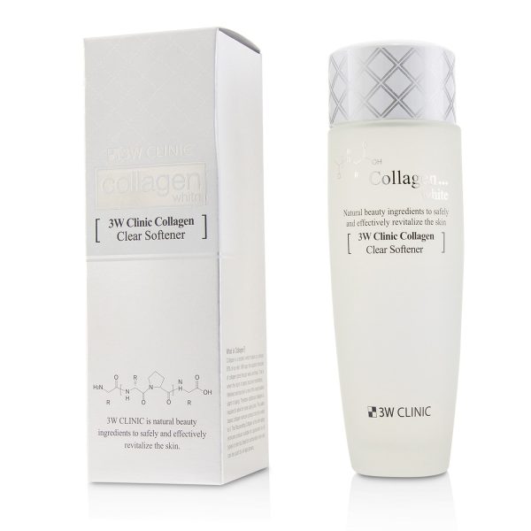 3W Clinic Collagen White Clear Softener  150ml 5oz on Sale