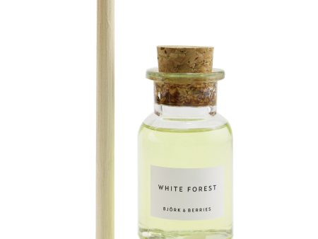 Bjork & Berries Reed Diffuser - White Forest  100ml 3.4oz Hot on Sale